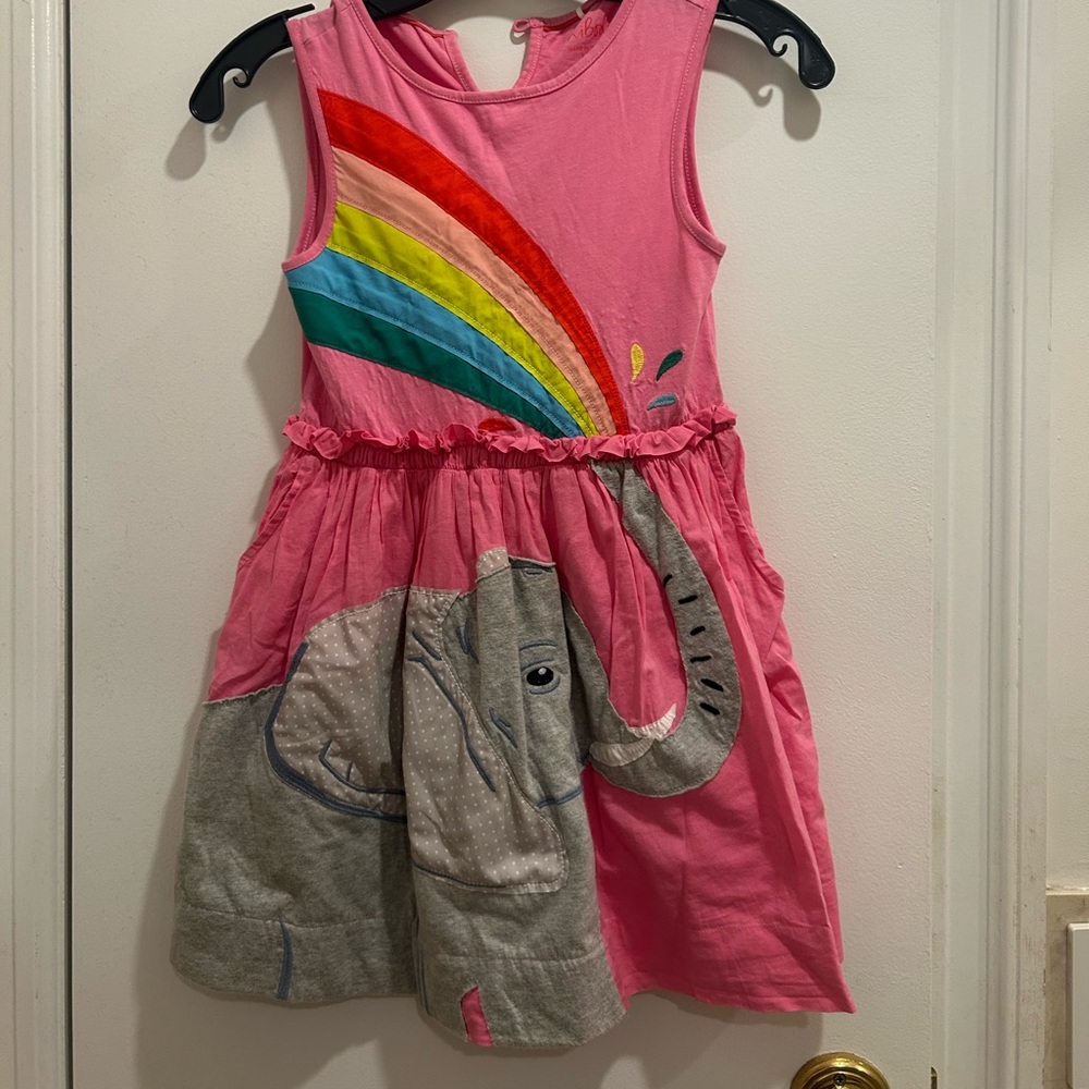 Mini Boden Vibrant Pink Tee